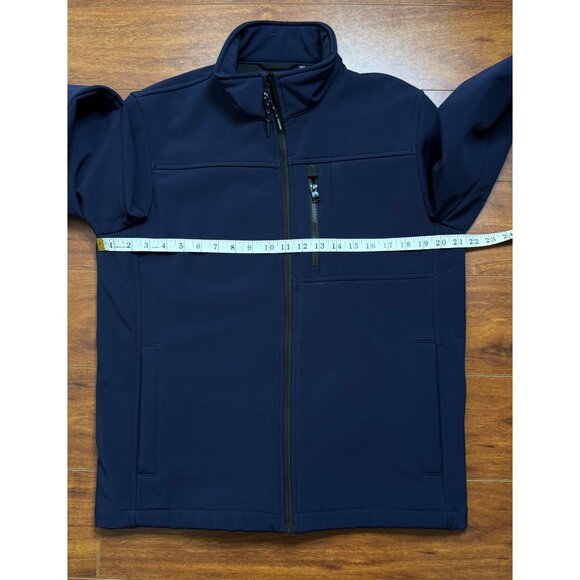 CALVIN KLEIN WATER RESISTANT FULL ZIP JACKET MEN SIZE S BLUE - Picture 8 of 12